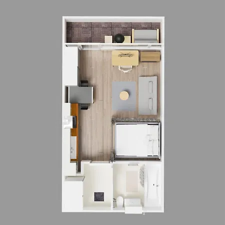 Large Cozy With Balcony And Kitchen At Pasing *